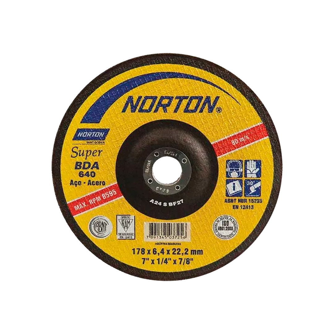 DISCO DESBASTE 7 X 1-4 NORTON